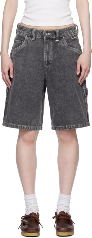 Photo: Dime Black Classic Denim Shorts