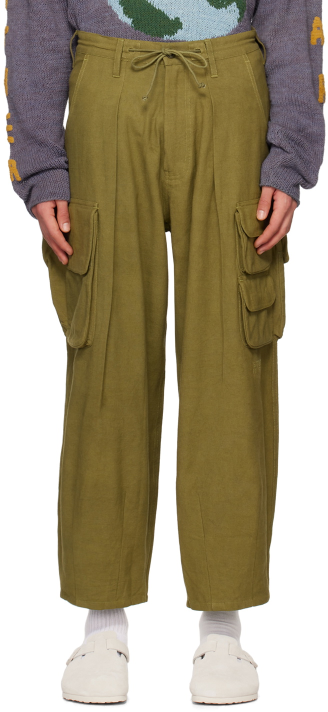 Story mfg. Khaki Forager Cargo Pants Story Mfg.