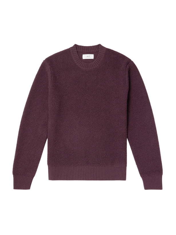 Photo: Mr P. - Cashmere Sweater - Purple