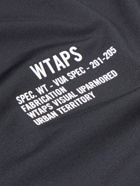 WTAPS - Logo-Print Jersey T-Shirt - Black
