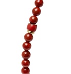Mikia - Gold-Tone and Multi-Stone Bracelet - Red