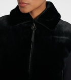 Fusalp Piagina faux fur zip-up vest