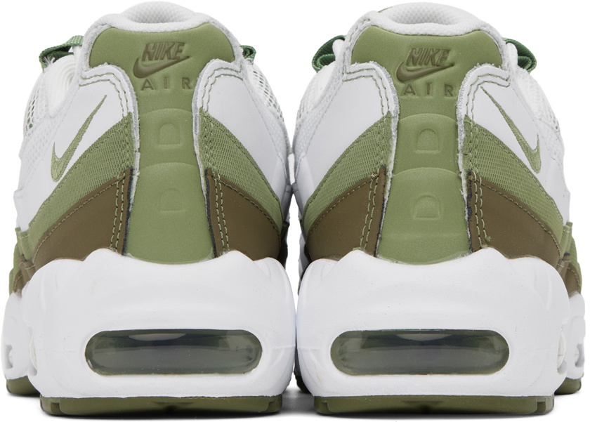 green and white air max 95