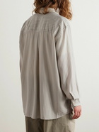 Our Legacy - Above Oversized Striped TENCEL™ Lyocell Shirt - Neutrals