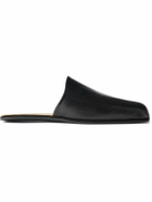 Our Legacy - Cigarr Leather Mules - Black