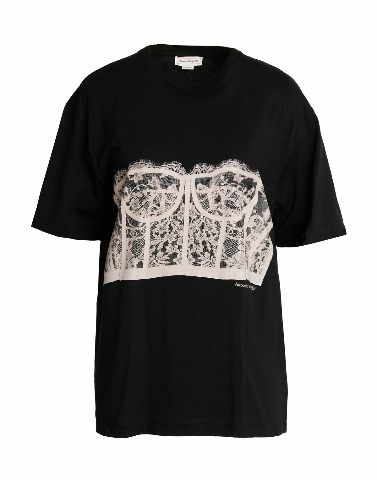 Mcqueen Womens T-shirt in Black