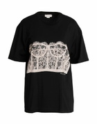 Mcqueen Womens T-shirt in Black