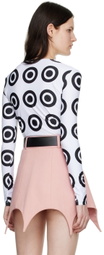 FIDAN NOVRUZOVA White Lycra T-Shirt