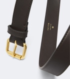 The Row Geo leather belt