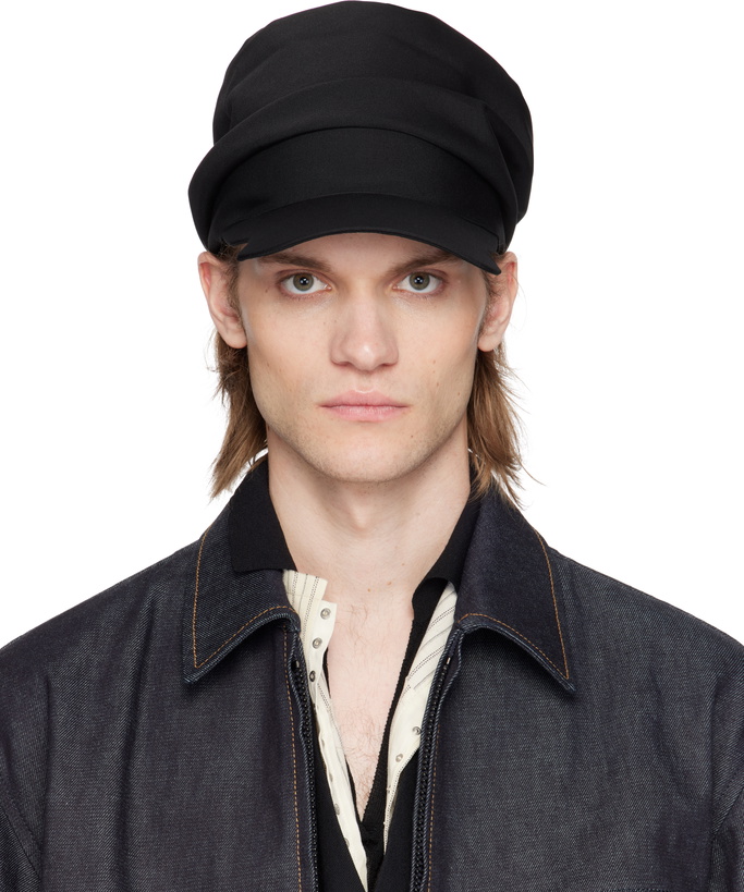 Photo: Y's For Men Black Drape Cap