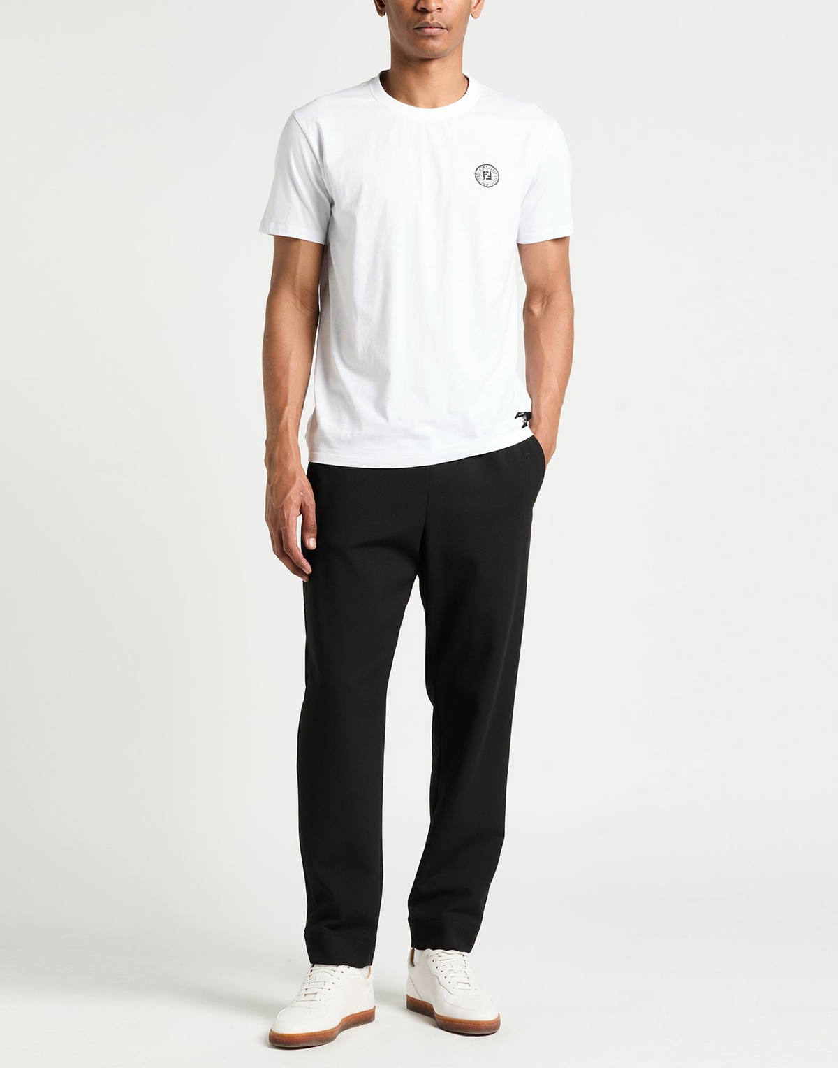 Fendi Mens T-shirt in White