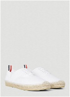 Thom Browne - Espadrille Sneakers in White