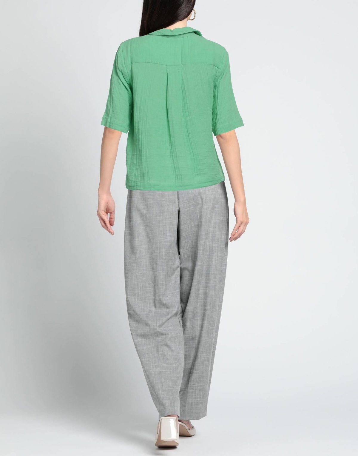 Pieces Womens Shirt in Green