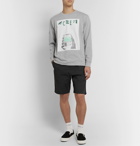 Cav Empt - Printed Mélange Cotton-Jersey T-Shirt - Gray