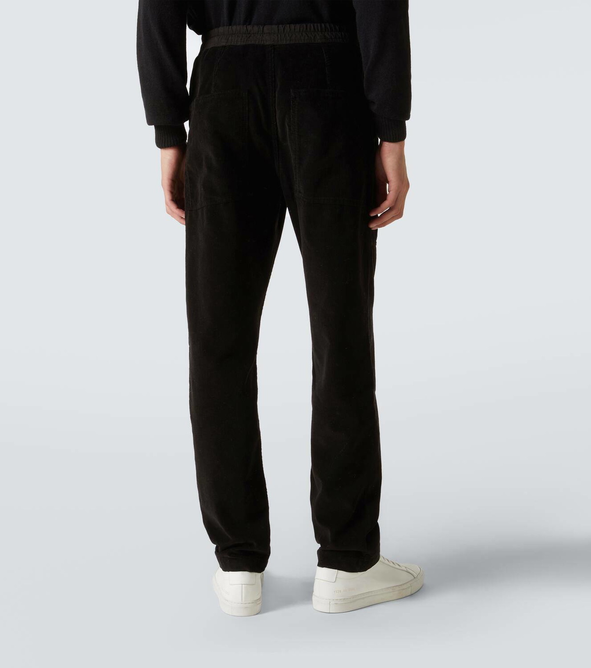 Saint Laurent Cotton velvet sweatpants
