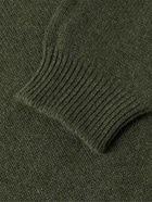 Purdey - Cashmere Rollneck Sweater - Green