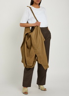 Lemaire Hooded Water-repellent Nylon Raincoat Camel