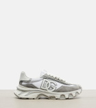 Dolce&Gabbana Runner suede-trimmed sneakers