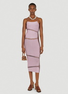 Isa Boulder Jigsaw Spaghetti Strap Dress