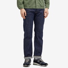orSlow Men's 1966 Standard Denim Jeans in One Wash