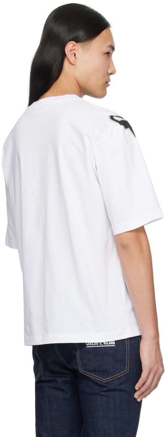 関税送料込【DSQUARED2】COOL FIT T-SHIRT コットン ホワイト Dsquared2 Cool Fit ICON プリント Tシャツ L ホワイト - メルカリ