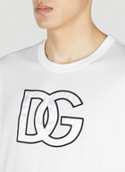 Dolce & Gabbana - Logo Embroidery T-Shirt in White