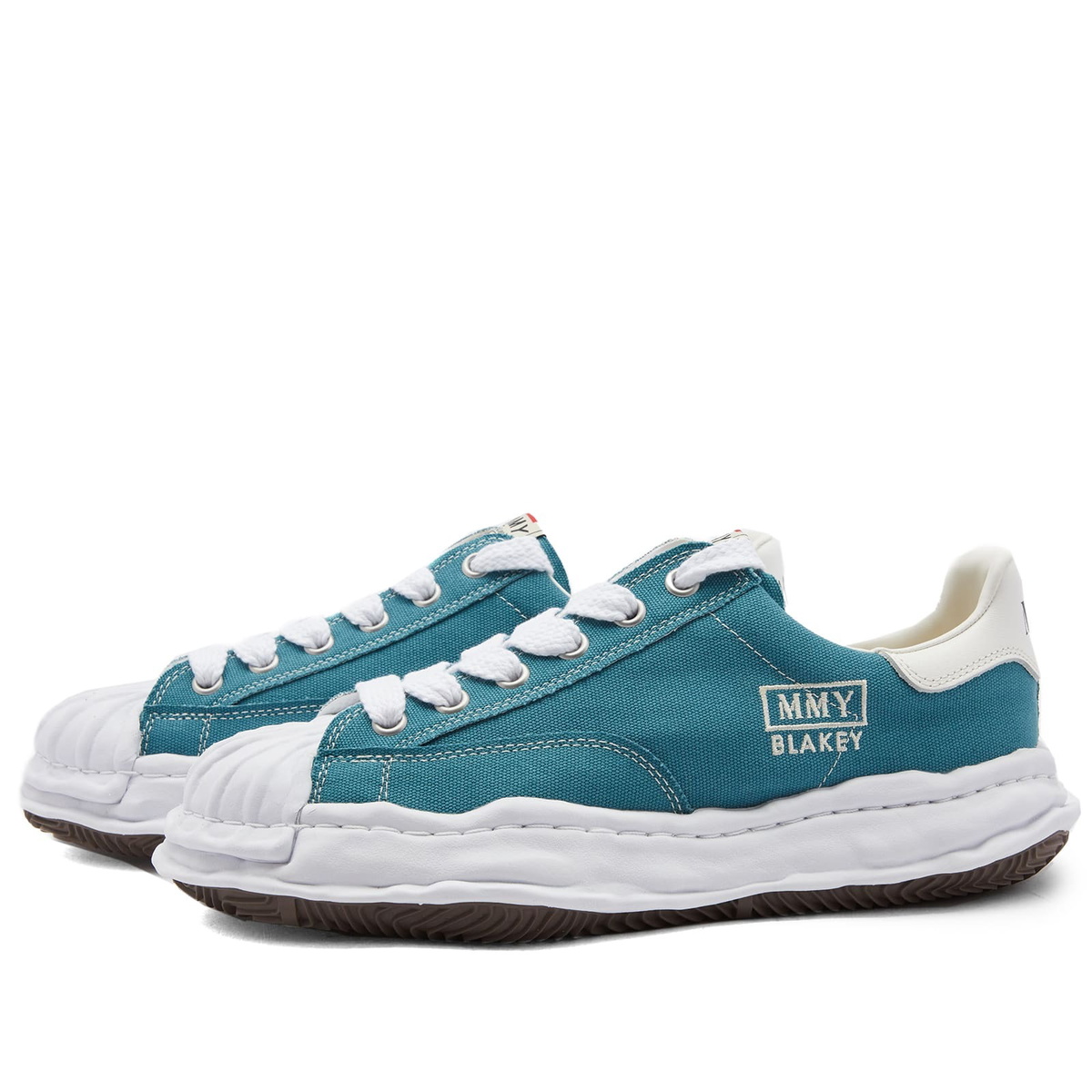 Maison MIHARA YASUHIRO Men's Blakey Original Low Sneakers in Blue ...