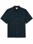 Dunhill - Cotton-Piqué Shirt - Blue
