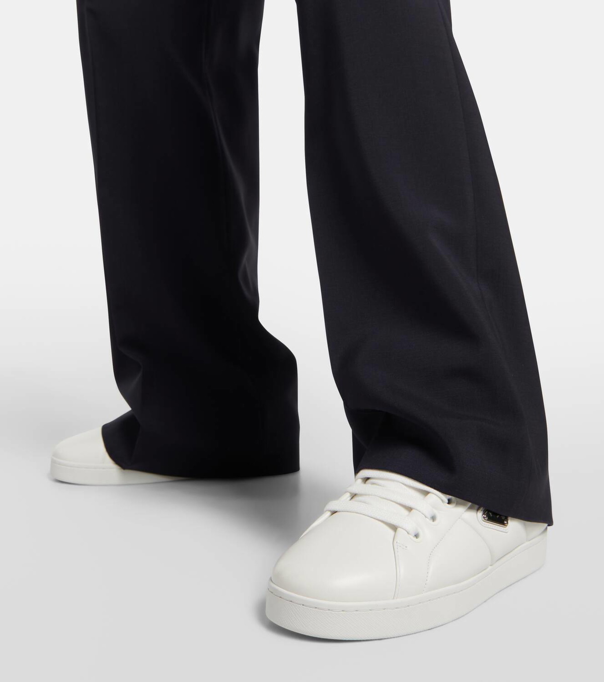 Prada Leather low-top sneakers