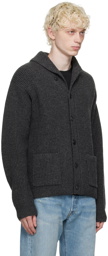 Polo Ralph Lauren Gray Shawl Collar Cardigan