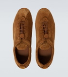 Dunhill Davies Automotive suede sneakers
