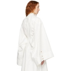 A.W.A.K.E. White Kimono Sleeve Shirt