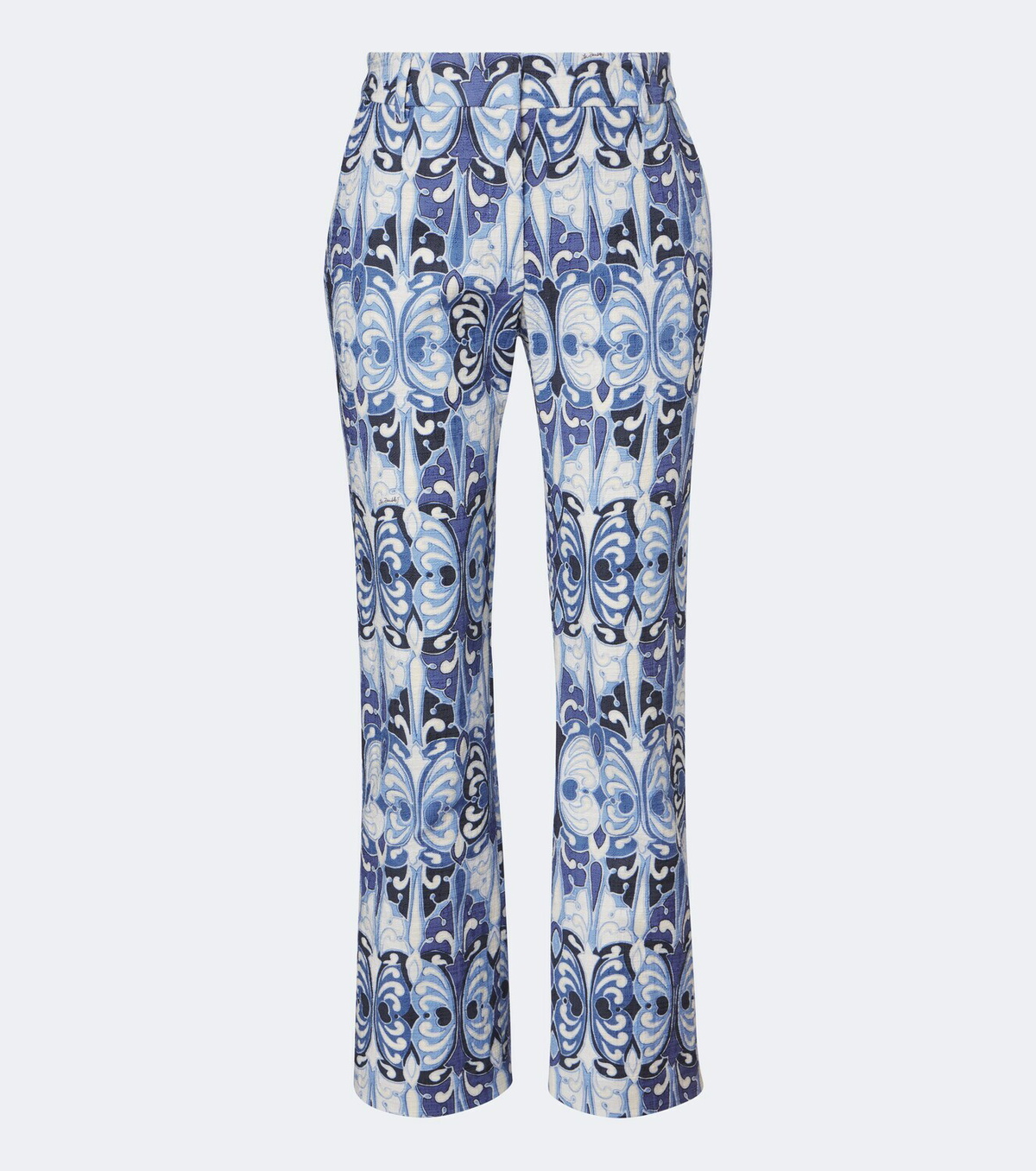 La DoubleJ 24/7 printed cotton straight pants