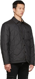 Burberry Reversible Black Vintage Check Jacket