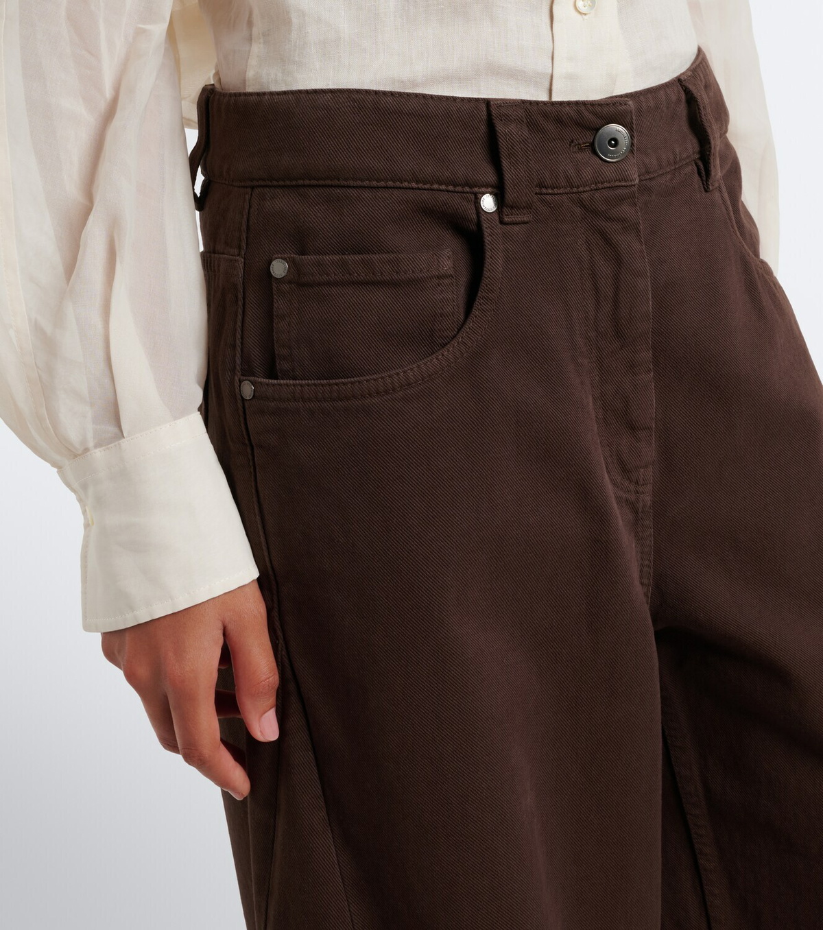 Brunello Cucinelli Wide-leg jeans