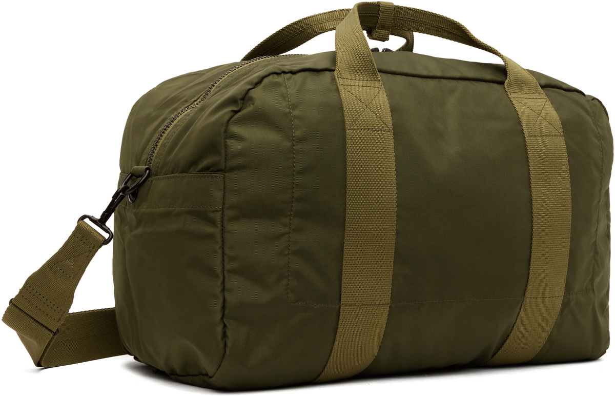 RRL Khaki Nylon Utility Kit Duffle Bag
