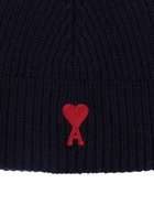 AMI PARIS Adc Logo Wool Beanie