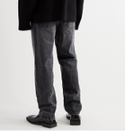 Balenciaga - Acid-Wash Denim Jeans - Black