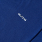Soulland Men's Coffey Logo T-Shirt in Blue