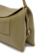 Wandler Penelope Slouch Leather Cross-body bag - Olive - One Size