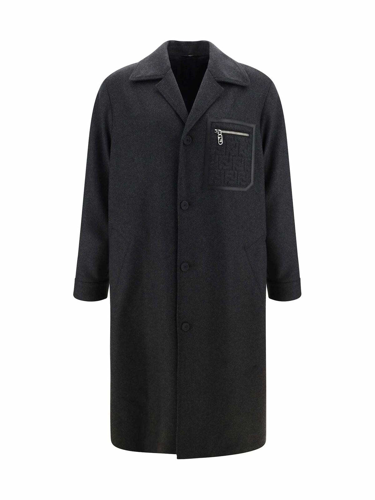 Fendi - Logo-Intarsia Knitted Track Jacket - Black Fendi