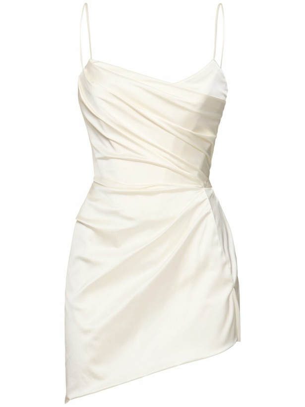 Photo: VIVIENNE WESTWOOD Nova Venus Satin Bridal Mini Dress
