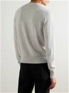 TOM FORD - Wool and Cashmere-Blend Sweater - Gray