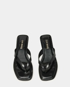 Steve Madden Trella Sandals in Black Patent