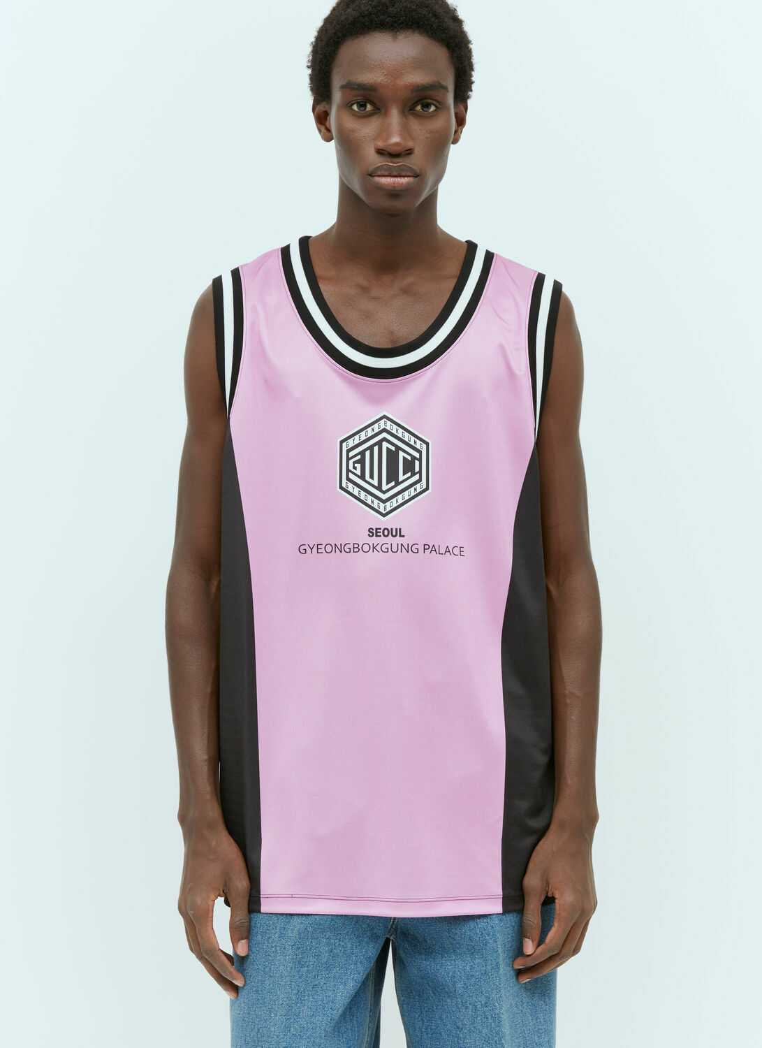 Gucci Technical Jersey Tank Top
