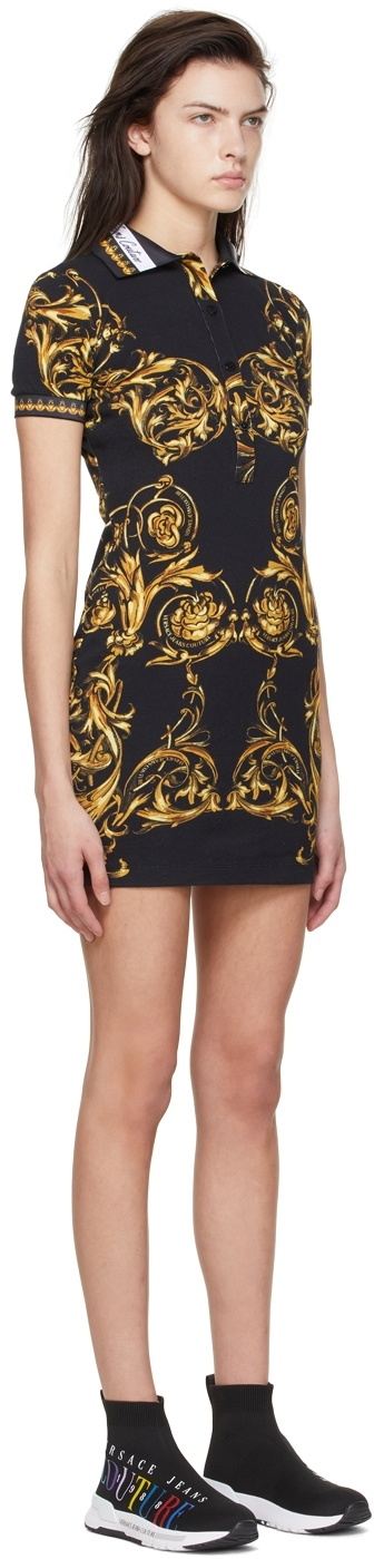 Versace Jeans Couture Black Regalia Baroque Dress Versace Versace Jeans Couture Black Regalia Baroque Dress Versace