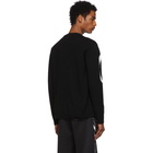 Valentino Black Cashmere VLogo Sweater