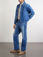 Human Made - Embroidered Denim Jacket - Blue