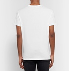 Alexander McQueen - Printed Cotton-Jersey T-Shirt - Men - White