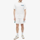 Missoni Men's Sport Small Logo T-Shirt in White/Multicolour Heritage